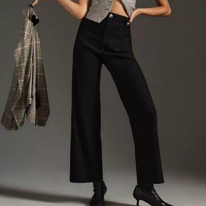 Anthropologie The Colette Full-Length Wide-Leg Pants by Maeve